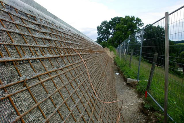 FlexiMur - mur en terre armée reverdi - structure de soutènement